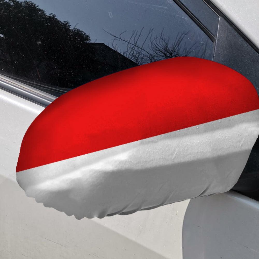Indonesia Side Mirror Flag-Globe Flags