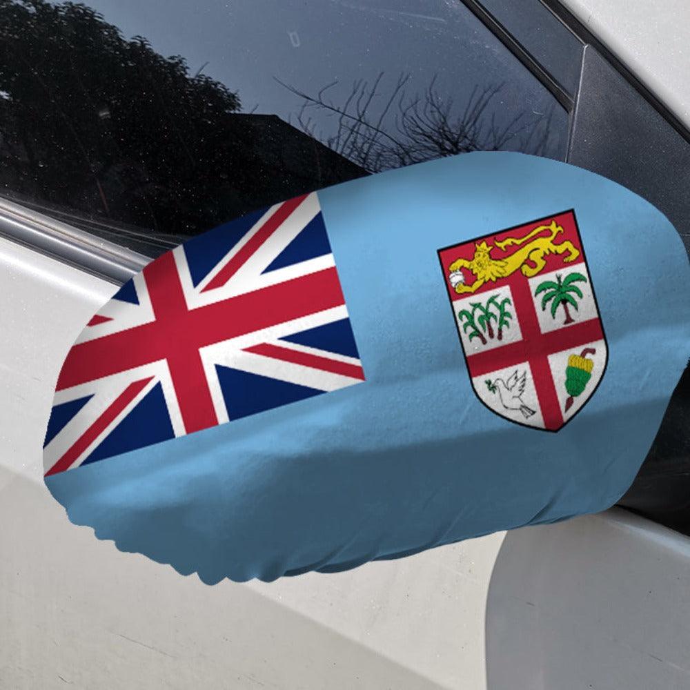 Fiji Car Mirror Flag-Globe Flags