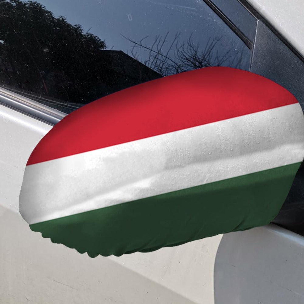 Hungary Side Mirror Flag-Globe Flags