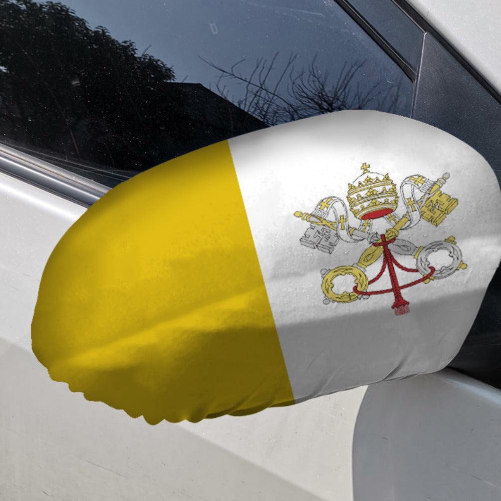 Holy See Car Flag-Globe Flags
