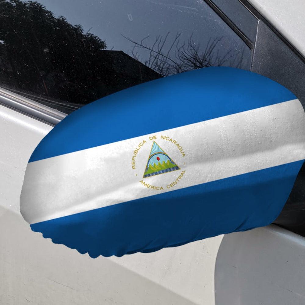 Nicaragua Car Side-Mirror Flag - product view