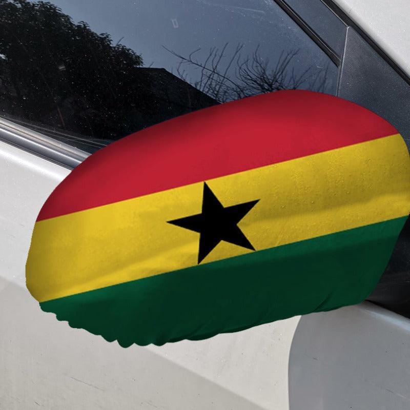 Ghana Side Mirror Flag-Globe Flags