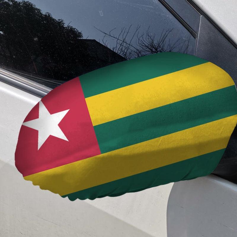 Togo Side Mirror Flag-Globe Flags