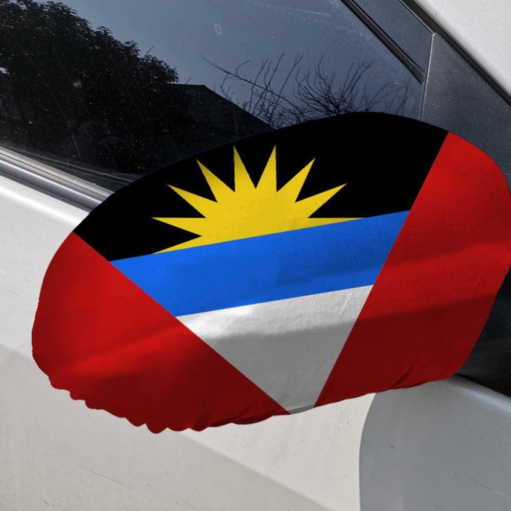 Antigua Barbuda Mirror Flag-Globe Flags