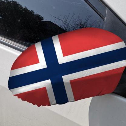 Svalbard Islands Car Side-Mirror Flag-Globe Flags