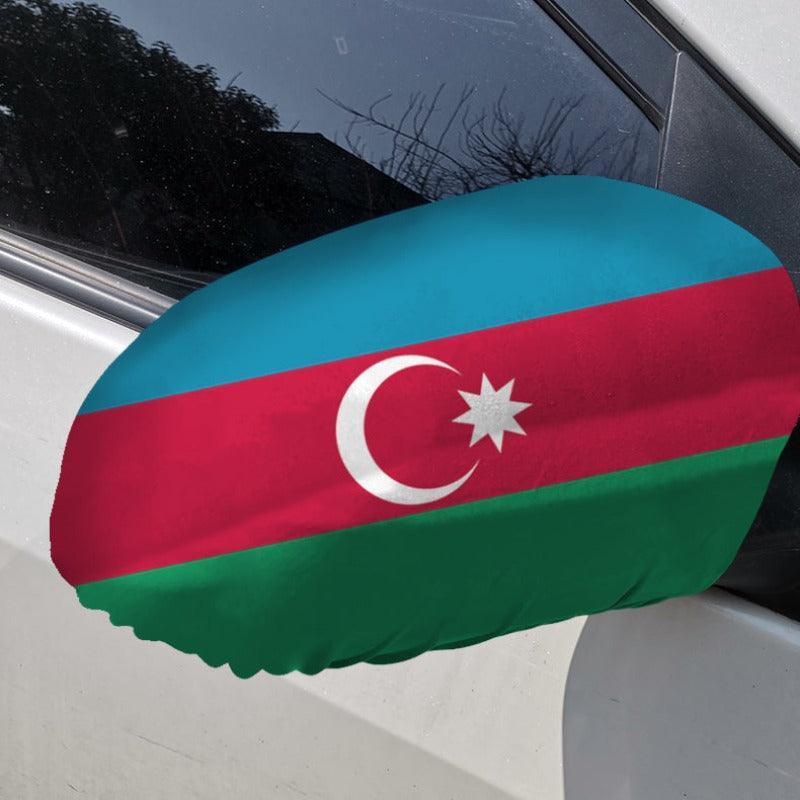 Azerbaijan Mirror Flag Cover-Globe Flags