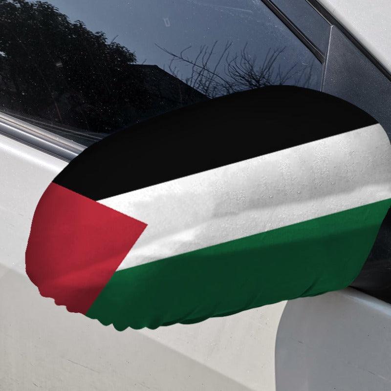 Palestine Car Side-Mirror Flag – Display Your Patriotism With Flag-Globe Flags
