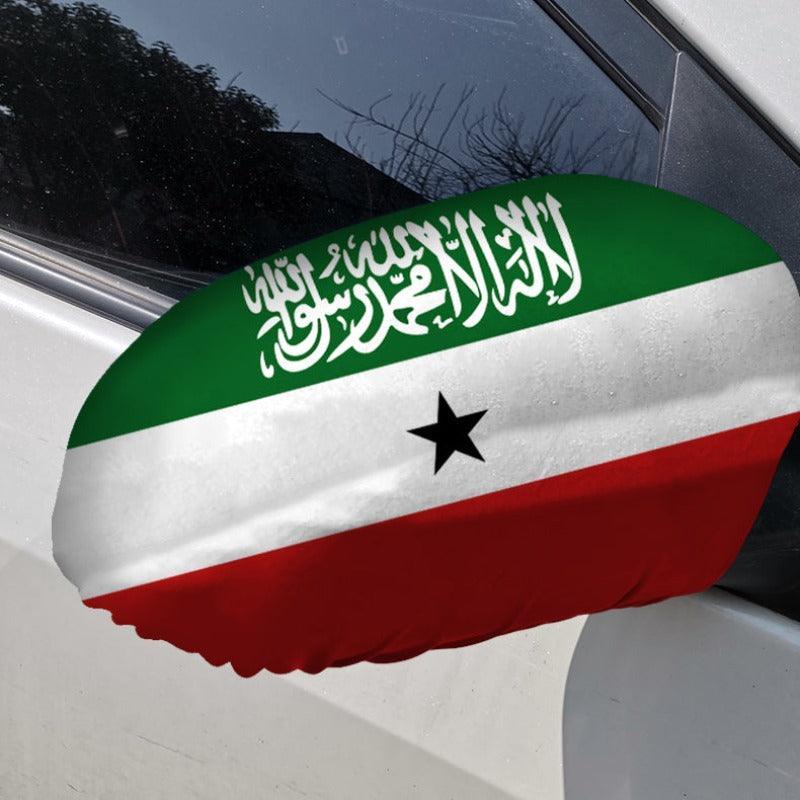 Somaliland Car Side-Mirror Flag-Globe Flags