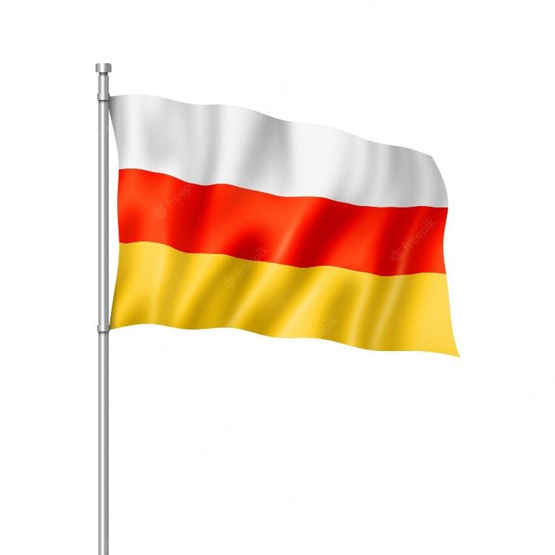 South Ossetia Flag-Globe Flags