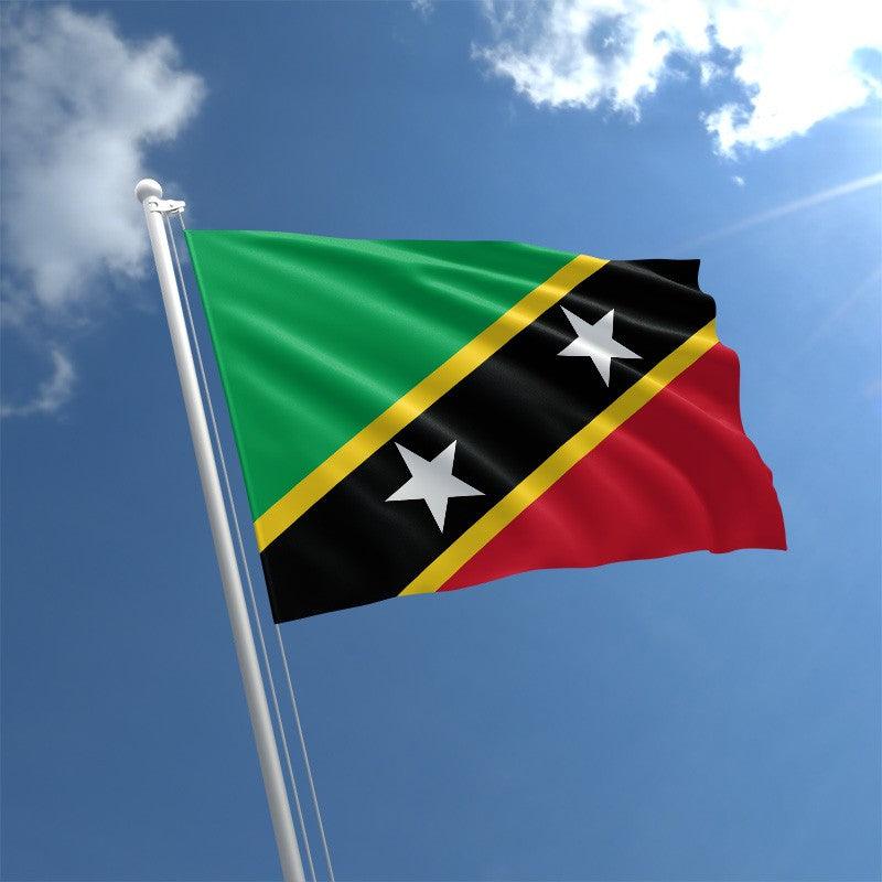 Saint Kitts Nevis Flag-Globe Flags