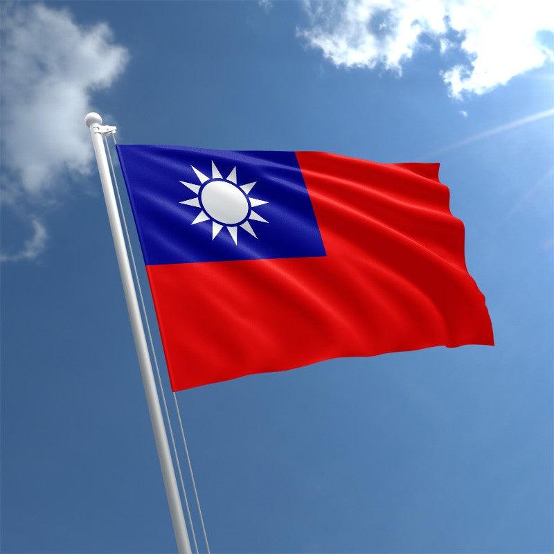Taiwanese Polyester Flag-Globe Flags