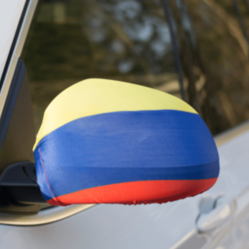 Colombia Car Side Flag-Globe Flags