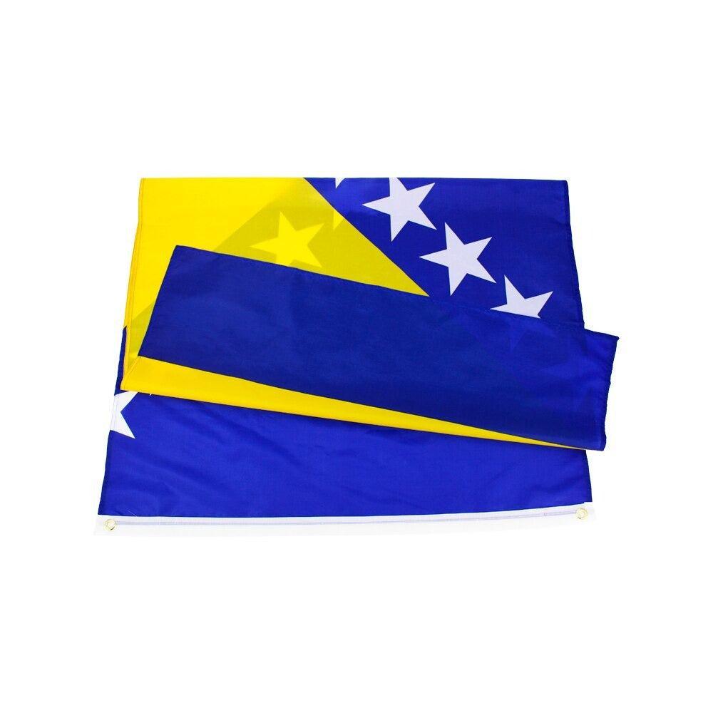 Bosnia  Herzegovina Flag-Globe Flags