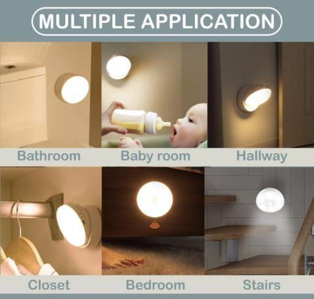 360 Smart Motion Sensor Magnetic LED Light
