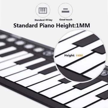 hand roll portable piano