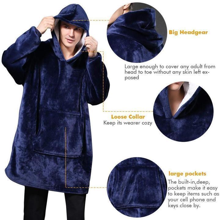 Winter Oversized Warming Hoodie
