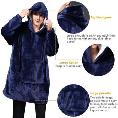 Winter Oversized Warming Hoodie