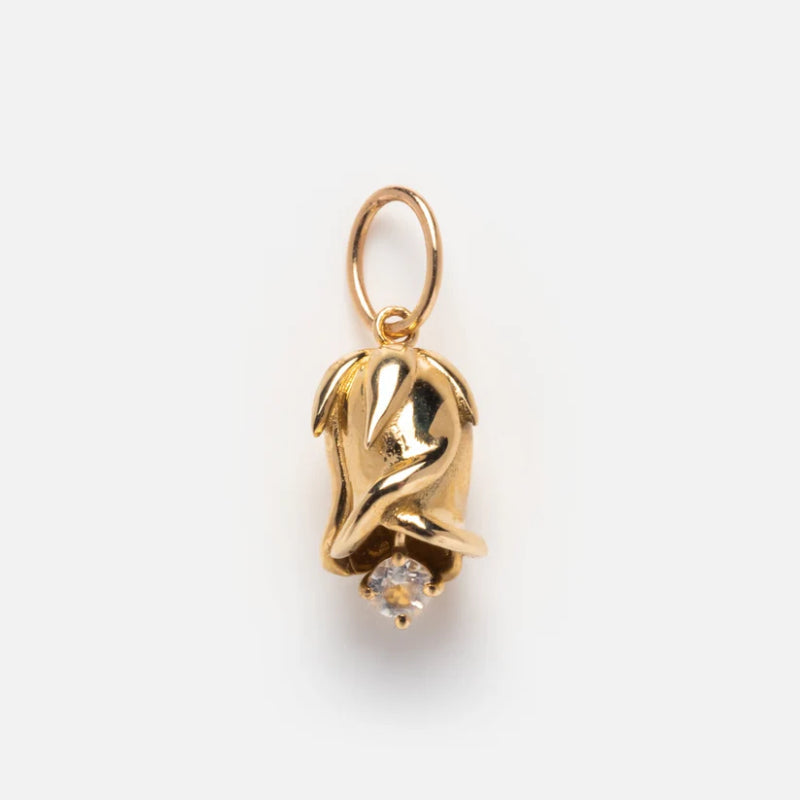 Floral Birth Flower Pendant-Octopus Mood Toy