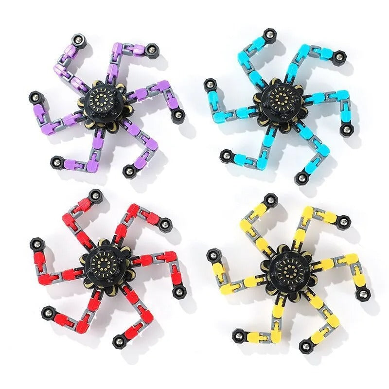Transformable Fidget Spinner Chain Toy-Octopus Mood Toy