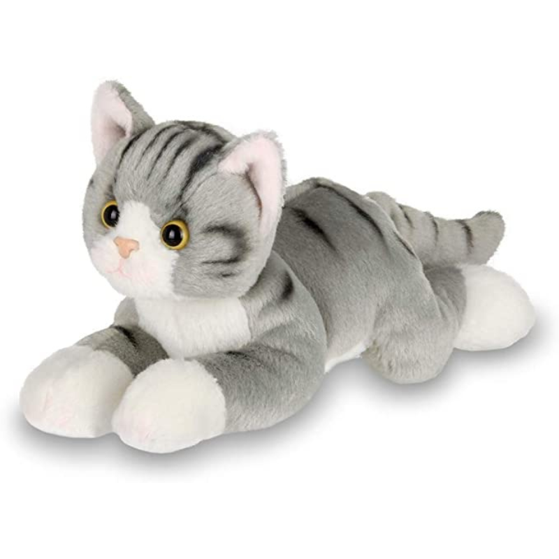Stripped Stuffed Kitten Plush Toy-Octopus Mood Toy