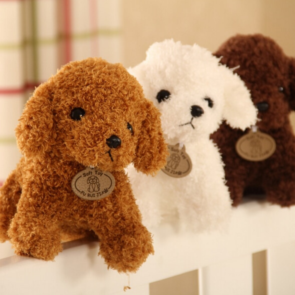 Soft Stuffed Teddy Dog Plush Toy - Octopus Mood Toy