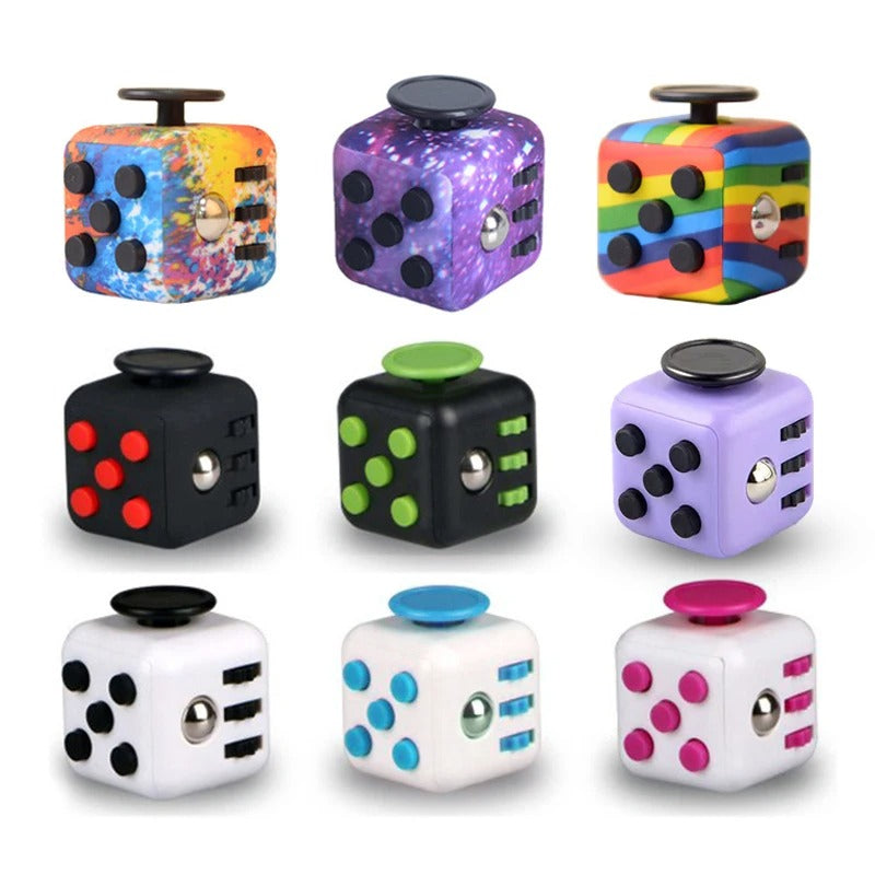 Multi Function Fidget Activity Cube - Octopus Mood Toy