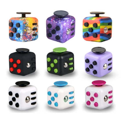 Multi Function Fidget Activity Cube - Octopus Mood Toy