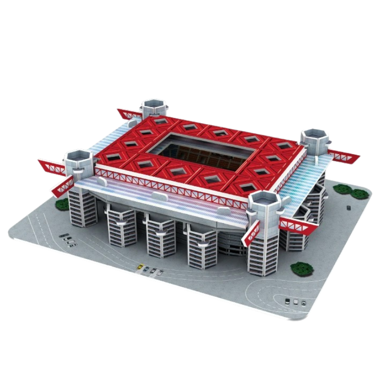 3D Soccer Stadium Puzzle Set-Octopus Mood Toy