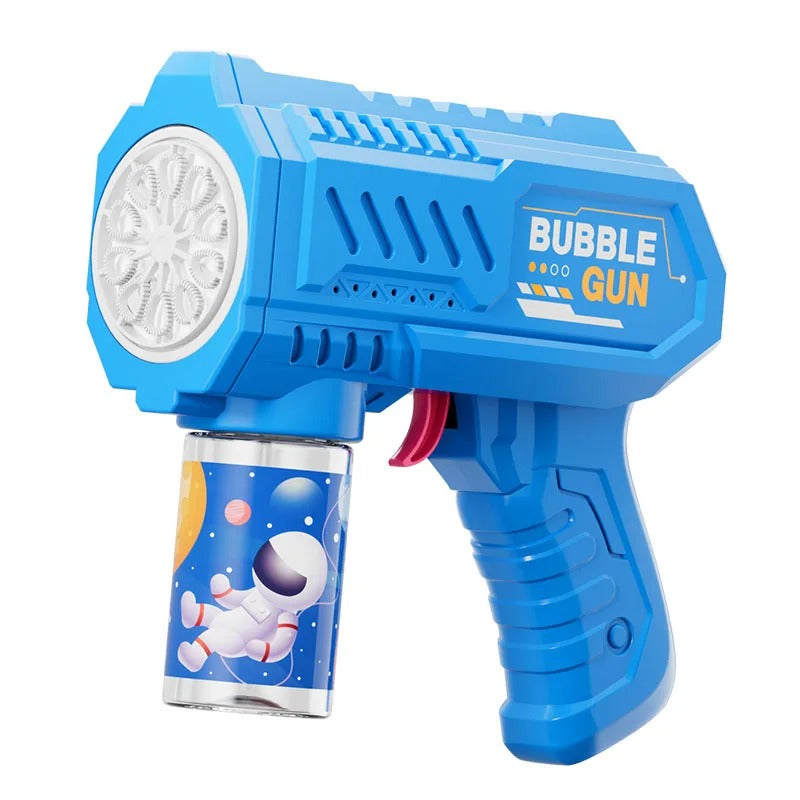 10 Hole Space Themed Bubble Blaster Machine Toy-Octopus Mood Toy
