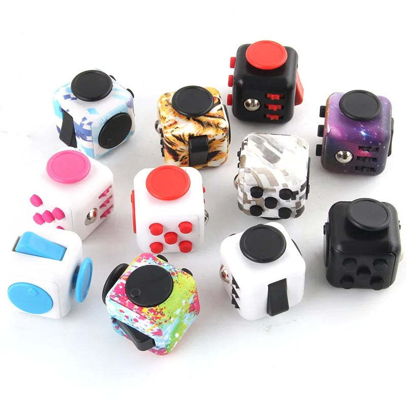 Multi Function Fidget Activity Cube - Octopus Mood Toy