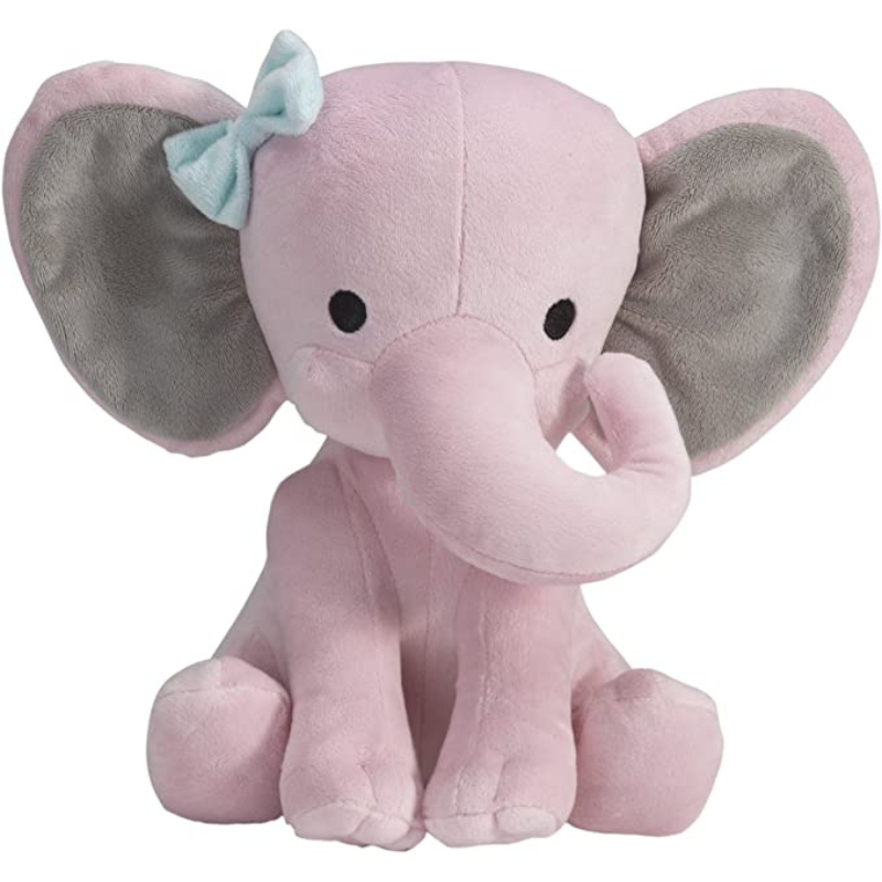Twinkle Toes Pink Elephant Plush-Octopus Mood Toy