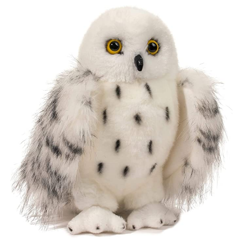 Hedwig Wizard Snowy Owl Plush Stuffed Animal-Octopus Mood Toy