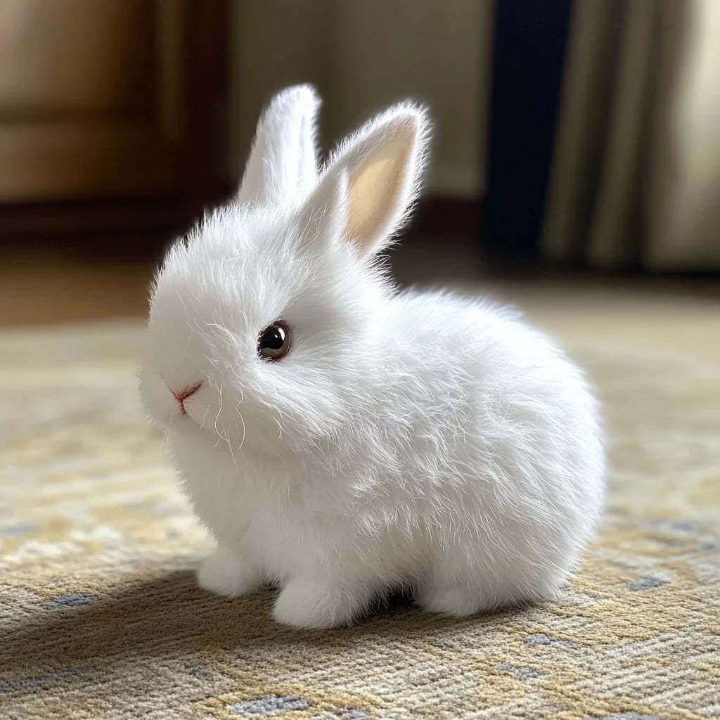Realistic Bunny Plush Toy - Octopus Mood Toy