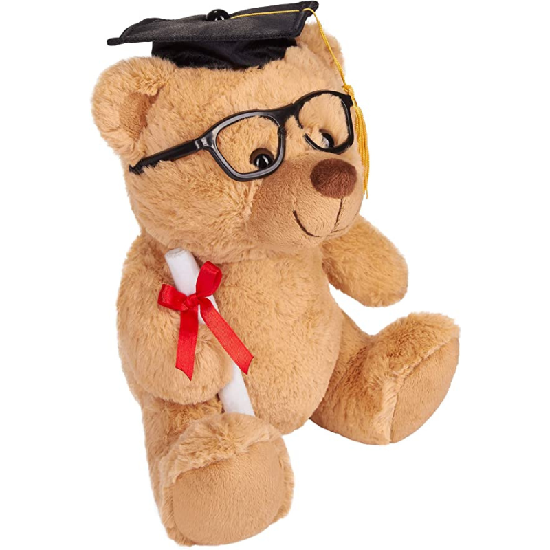 Graduation Teddy Bear Plush Animal-Octopus Mood Toy