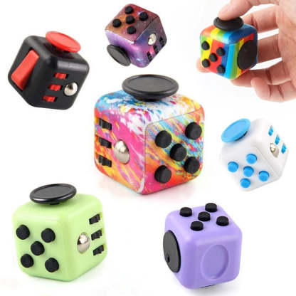 Multi Function Fidget Activity Cube - Octopus Mood Toy