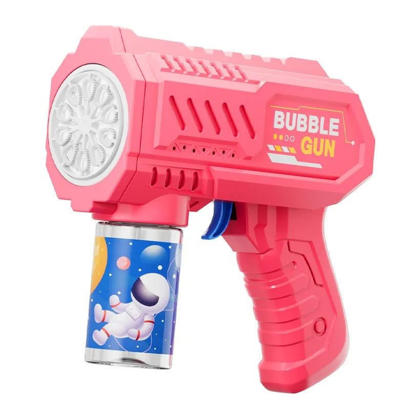 10 Hole Space Themed Bubble Blaster Machine Toy-Octopus Mood Toy