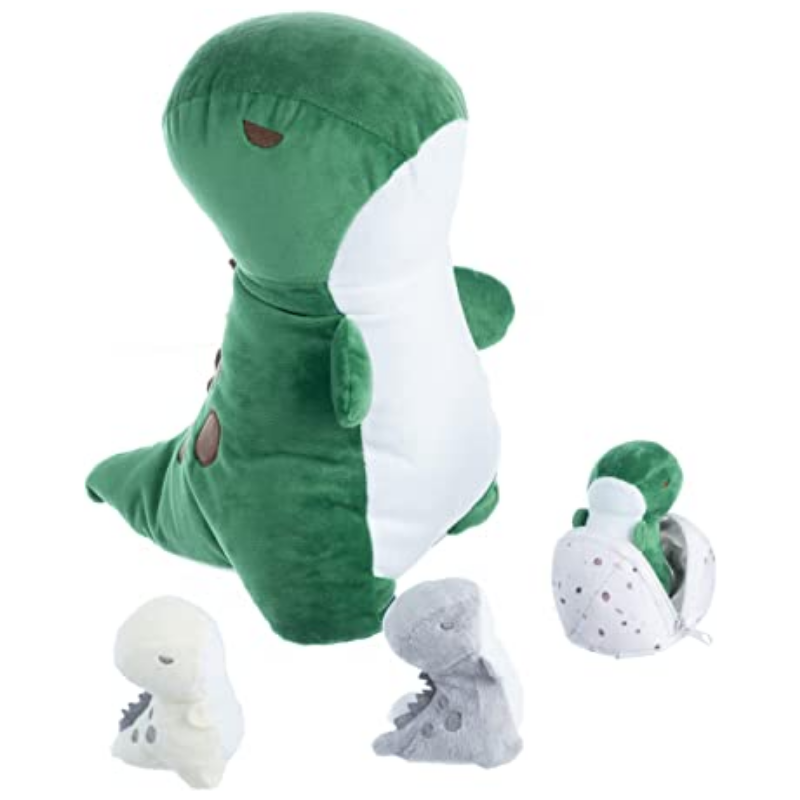 T-Rex Snuggable Mommy Dinosaur Set Of 5 Gift For Children-Octopus Mood Toy