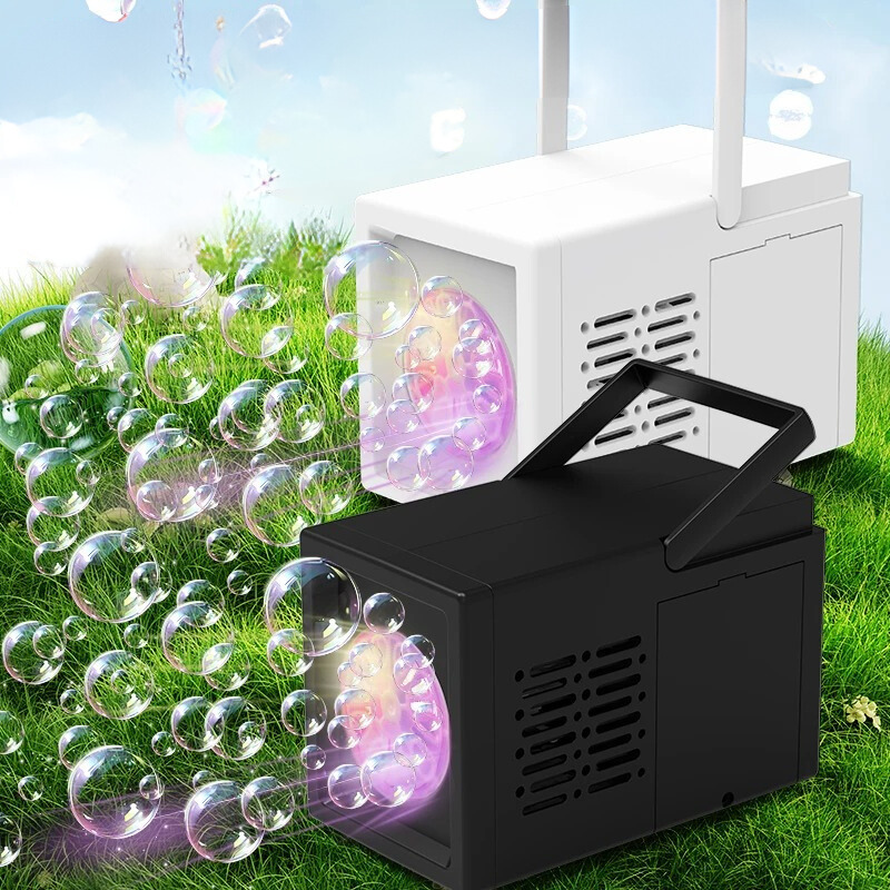 Fully Automatic 10 Hole Bubble Blowing Machine-Octopus Mood Toy