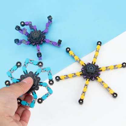 Transformable Fidget Spinner Chain Toy - Octopus Mood Toy