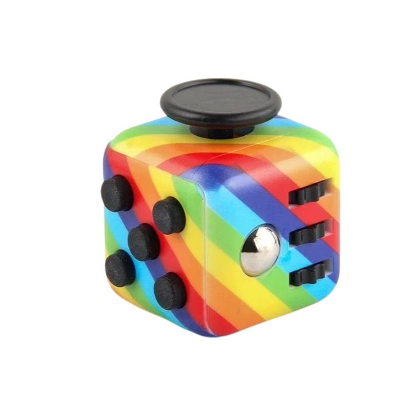 Multi Function Fidget Activity Cube-Octopus Mood Toy