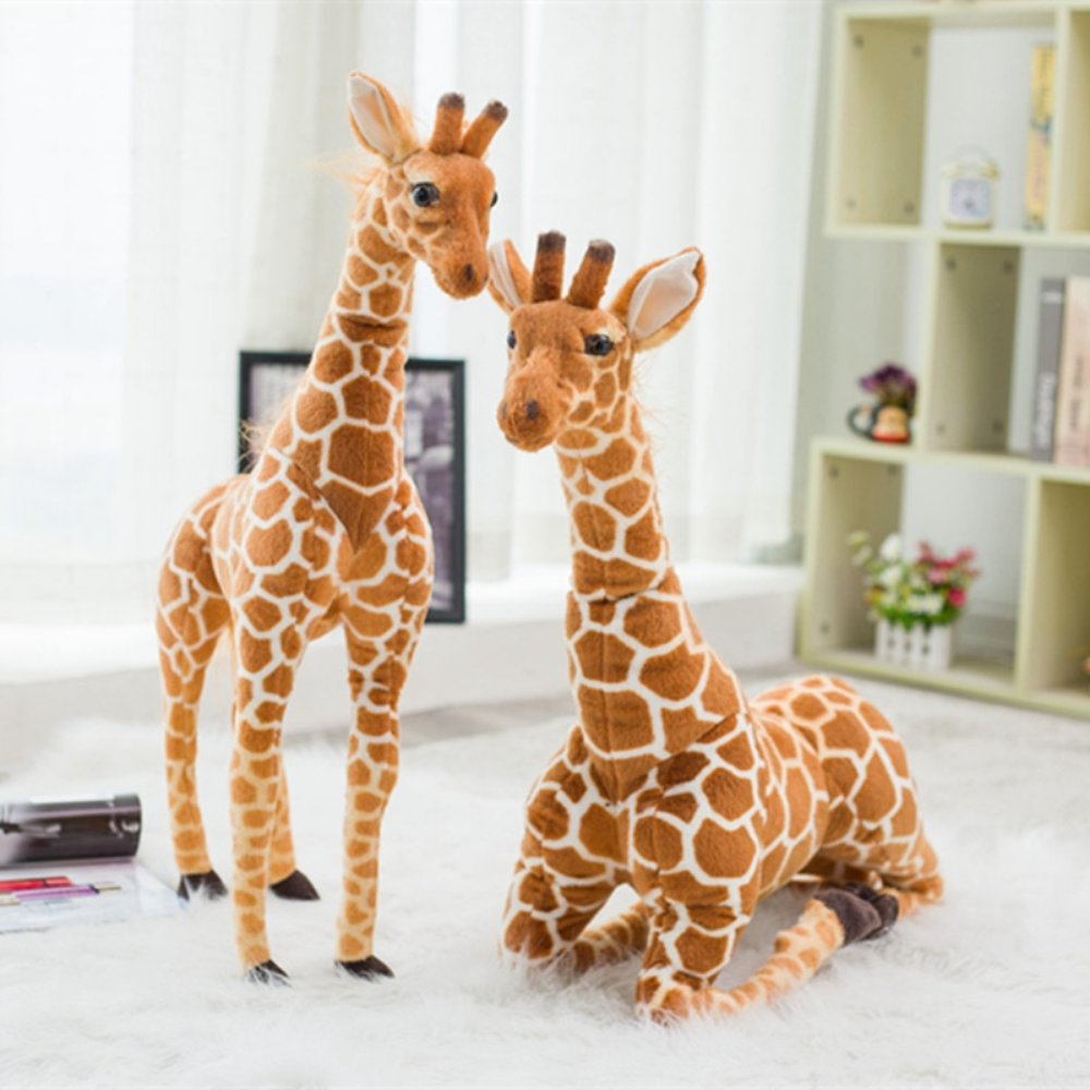 Cute Large Realistic Giraffe Plushie Toy-Octopus Mood Toy