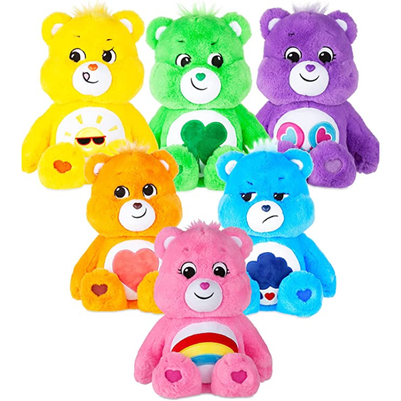 Cuddly Tenderheart Stuffed Bear - Octopus Mood Toy