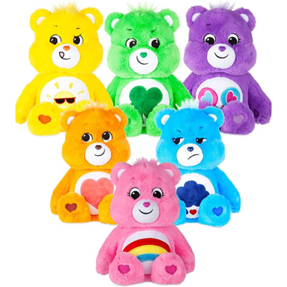 Cuddly Tenderheart Stuffed Bear - Octopus Mood Toy