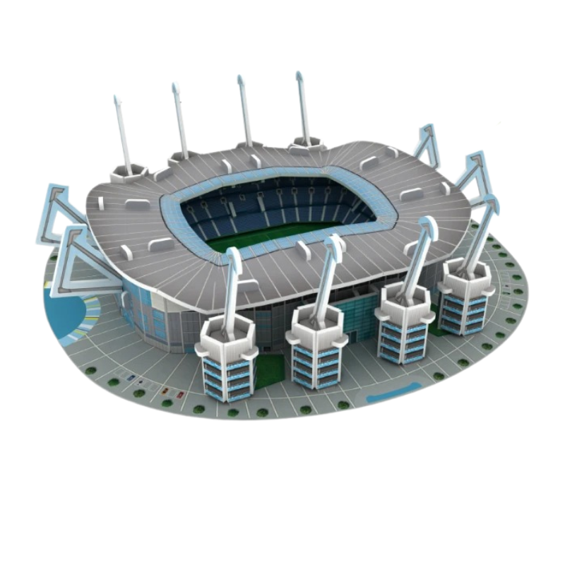 3D Soccer Stadium Puzzle Set - Octopus Mood Toy