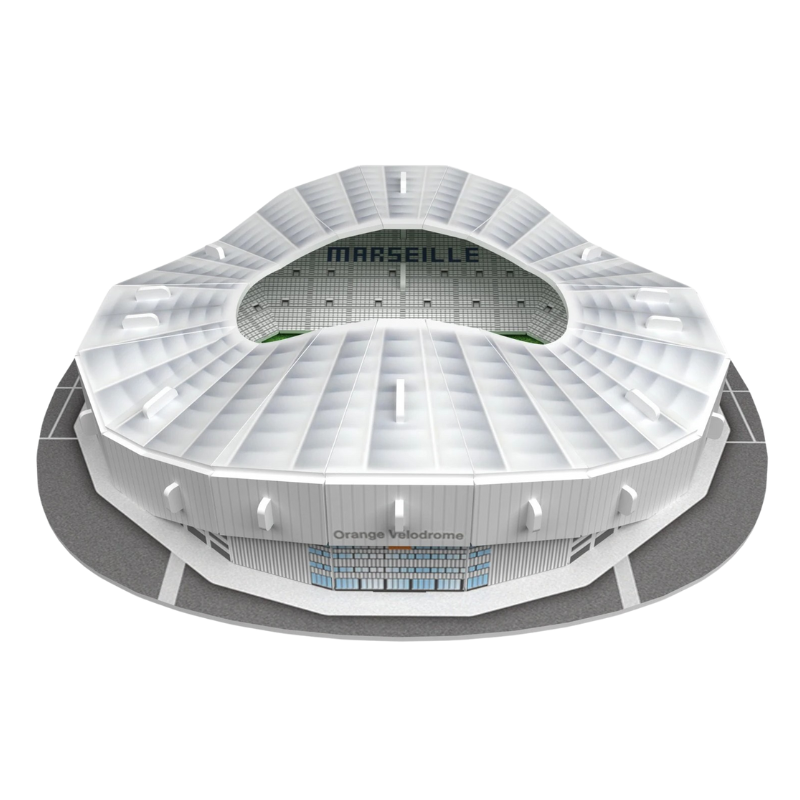 3D Soccer Stadium Puzzle Set-Octopus Mood Toy