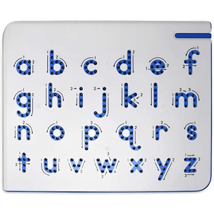 Magnetic Lowercase Alphabet Letters Learning Board - Octopus Mood Toy
