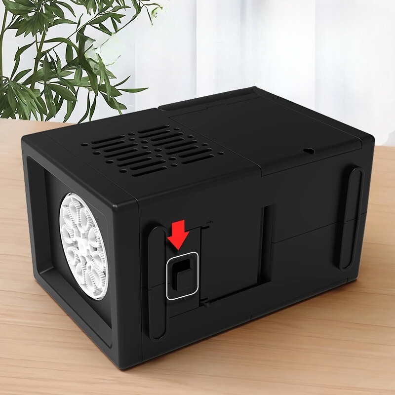 Fully Automatic 10 Hole Bubble Blowing Machine-Octopus Mood Toy