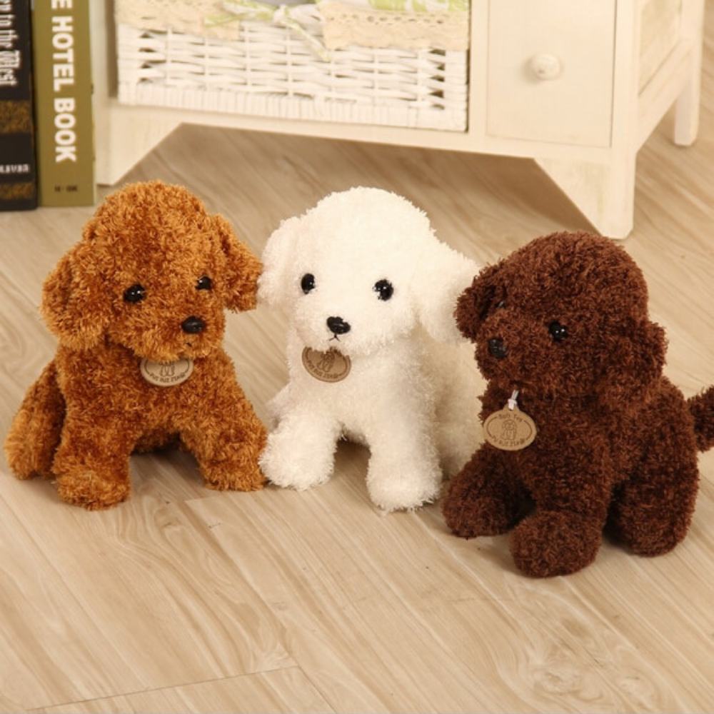 Soft Stuffed Teddy Dog Plush Toy - Octopus Mood Toy