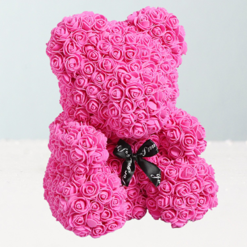 Flower Rose Teddy Bear-Octopus Mood Toy