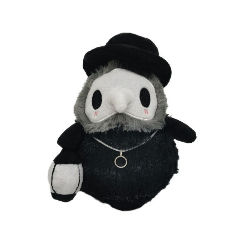 Glowing Plague Doctor Halloween Plush Toy - Octopus Mood Toy